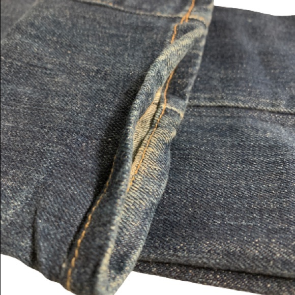 GF FERRE Refined Straight Leg Italian Blue Jeans Sz 26 - Picture 6 of 11